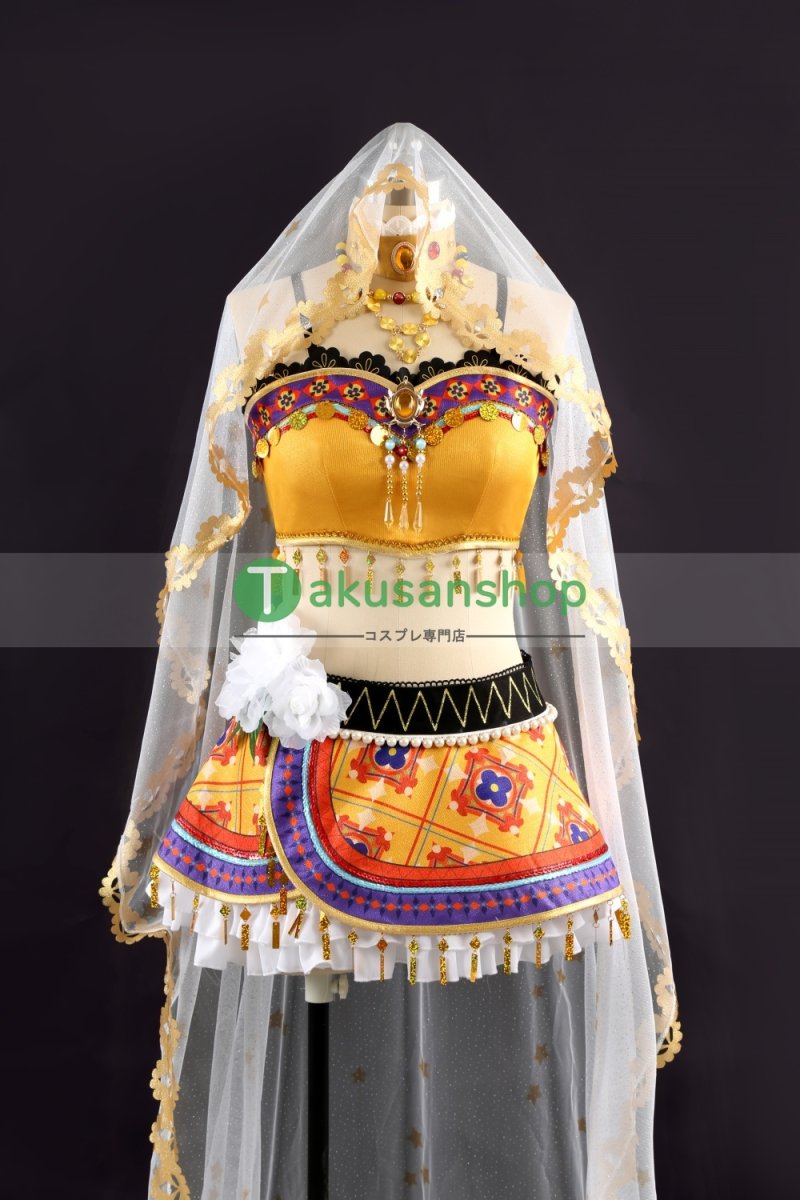 画像2: LoveLive!  ラブライブ！ μ's 踊り子編　覚醒後  星空凛   風 コスチューム コスプレ衣装 オーダーメイド (2)