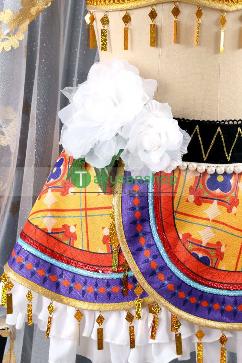 画像5: LoveLive!  ラブライブ！ μ's 踊り子編　覚醒後  星空凛   風 コスチューム コスプレ衣装 オーダーメイド (5)