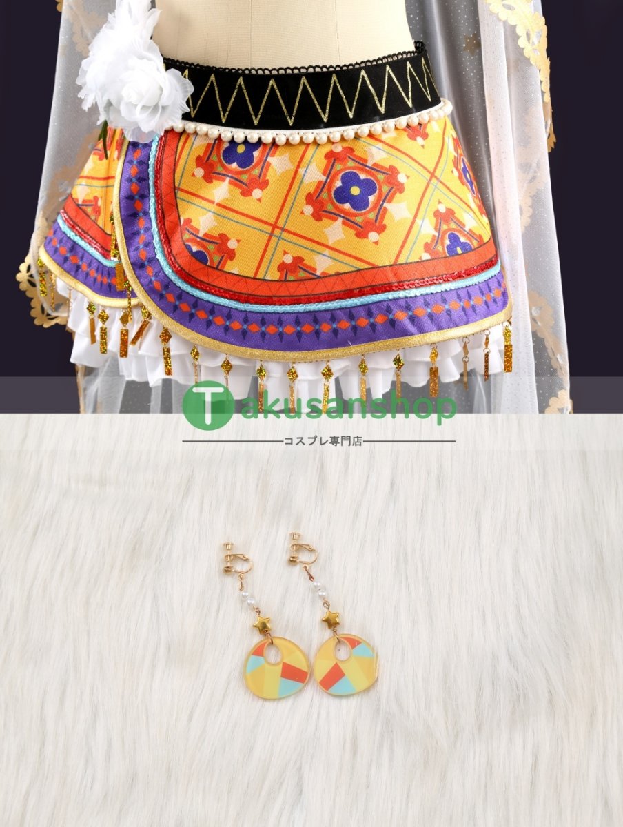 画像9: LoveLive!  ラブライブ！ μ's 踊り子編　覚醒後  星空凛   風 コスチューム コスプレ衣装 オーダーメイド (9)