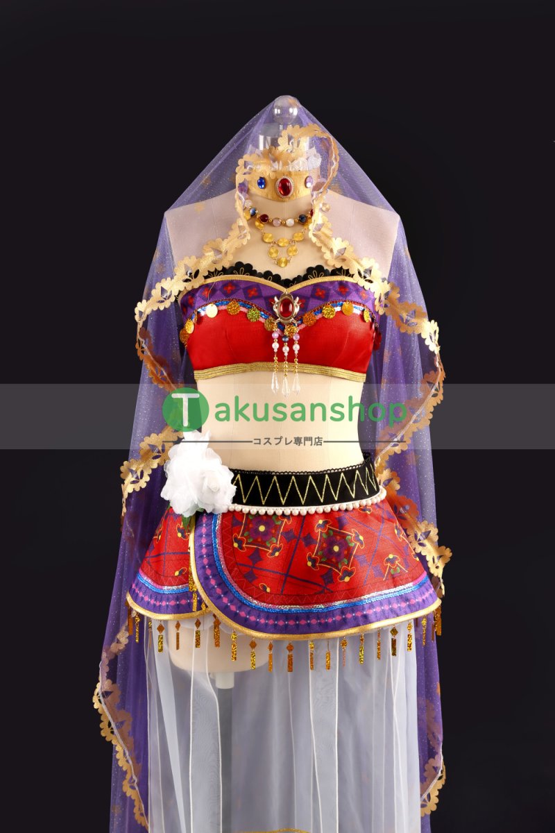 画像2: LoveLive!  ラブライブ！ μ's 踊り子編　覚醒後  西木野真姫   風 コスチューム コスプレ衣装 オーダーメイド (2)