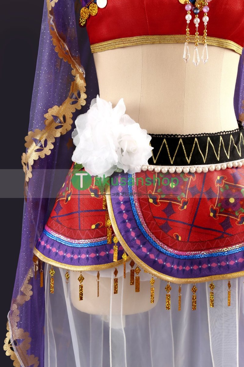 画像6: LoveLive!  ラブライブ！ μ's 踊り子編　覚醒後  西木野真姫   風 コスチューム コスプレ衣装 オーダーメイド (6)