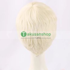 画像4: Harry Potter ハリーポッター ドラコ・マルフォイ 風  コスプレウィッグ かつら cosplay wig 耐熱ウィッグ  専用ネット付   (4)