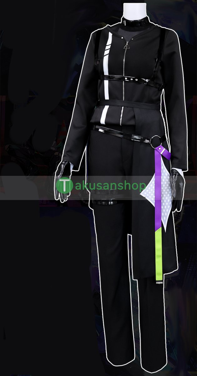 画像5: プロセカ プロジェクトセカイ カラフルステージ! feat.初音ミク ワンダーランズ×ショウタイム × 鏡音リン サイバーパンクデッドボーイ 神代類 風 コスプレ衣装 コスチューム (5)