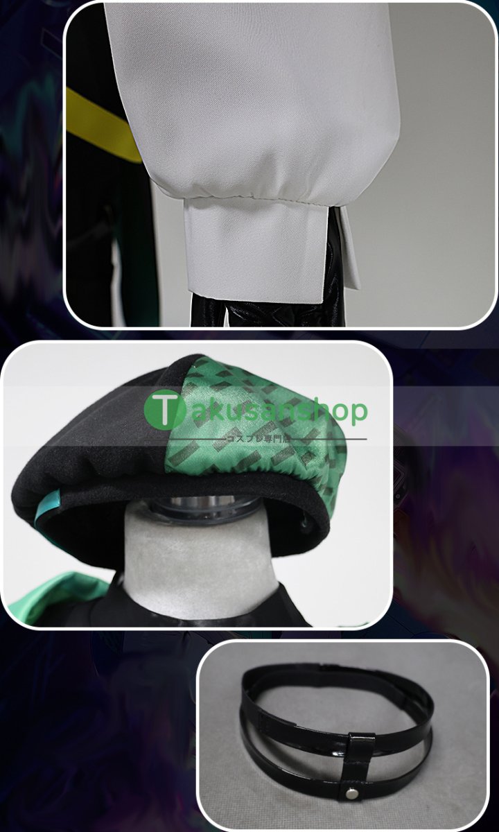 画像7: プロセカ プロジェクトセカイ カラフルステージ! feat.初音ミク ワンダーランズ×ショウタイム × 鏡音リン サイバーパンクデッドボーイ  草薙寧々 風 コスプレ衣装 コスチューム (7)