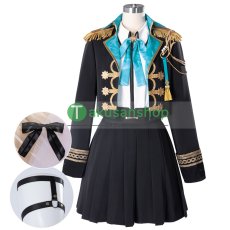 画像1: プロセカ プロジェクトセカイ カラフルステージ！ feat.初音ミク  ワールドリンクイベント Turning Pain into Drive   小豆沢こはね  風 コスプレ衣装 コスチューム  (1)