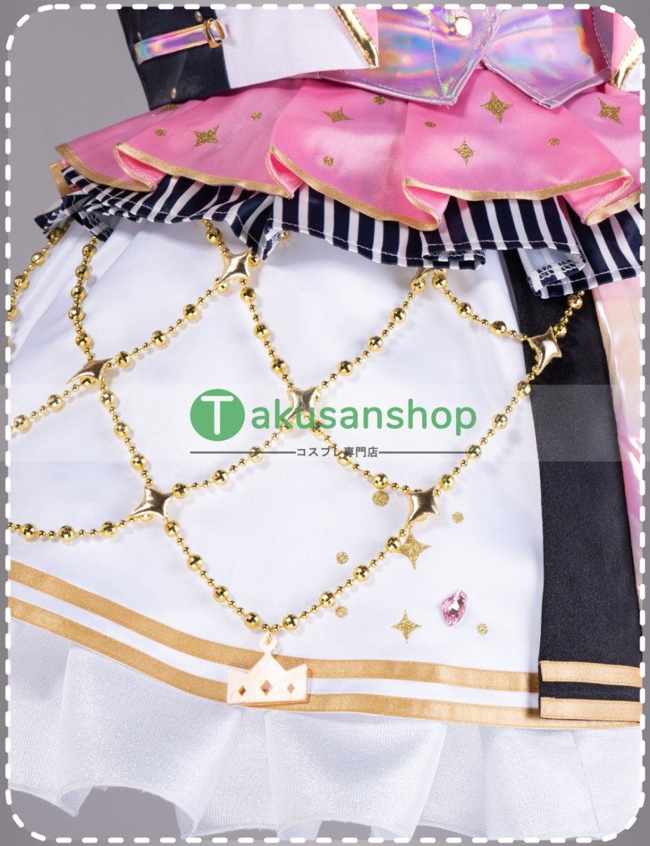 画像9: プロセカ プロジェクトセカイ カラフルステージ！ feat.初音ミク  5th Anniversary 5周年 感謝祭  鳳えむ  風 コスプレ衣装 コスチューム  (9)