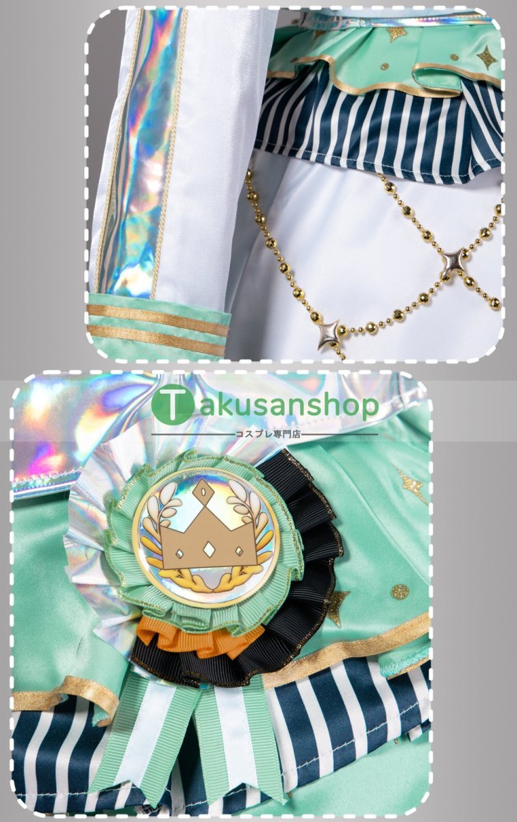 画像7: プロセカ プロジェクトセカイ カラフルステージ！ feat.初音ミク  5th Anniversary 5周年 感謝祭  草薙寧々  風 コスプレ衣装 コスチューム  (7)