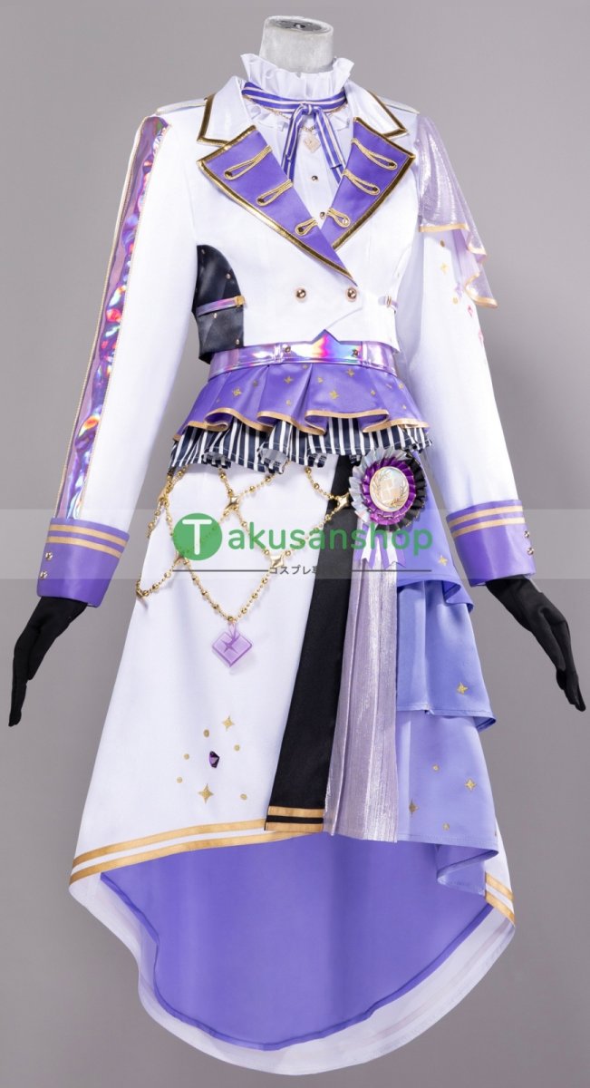 画像2: プロセカ プロジェクトセカイ カラフルステージ！ feat.初音ミク  5th Anniversary 5周年 感謝祭  朝比奈まふゆ  風 コスプレ衣装 コスチューム  (2)