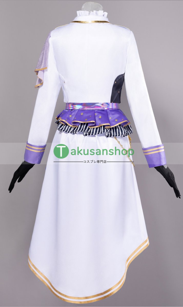 画像5: プロセカ プロジェクトセカイ カラフルステージ！ feat.初音ミク  5th Anniversary 5周年 感謝祭  朝比奈まふゆ  風 コスプレ衣装 コスチューム  (5)