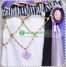 画像10: プロセカ プロジェクトセカイ カラフルステージ！ feat.初音ミク  5th Anniversary 5周年 感謝祭  朝比奈まふゆ  風 コスプレ衣装 コスチューム  (10)