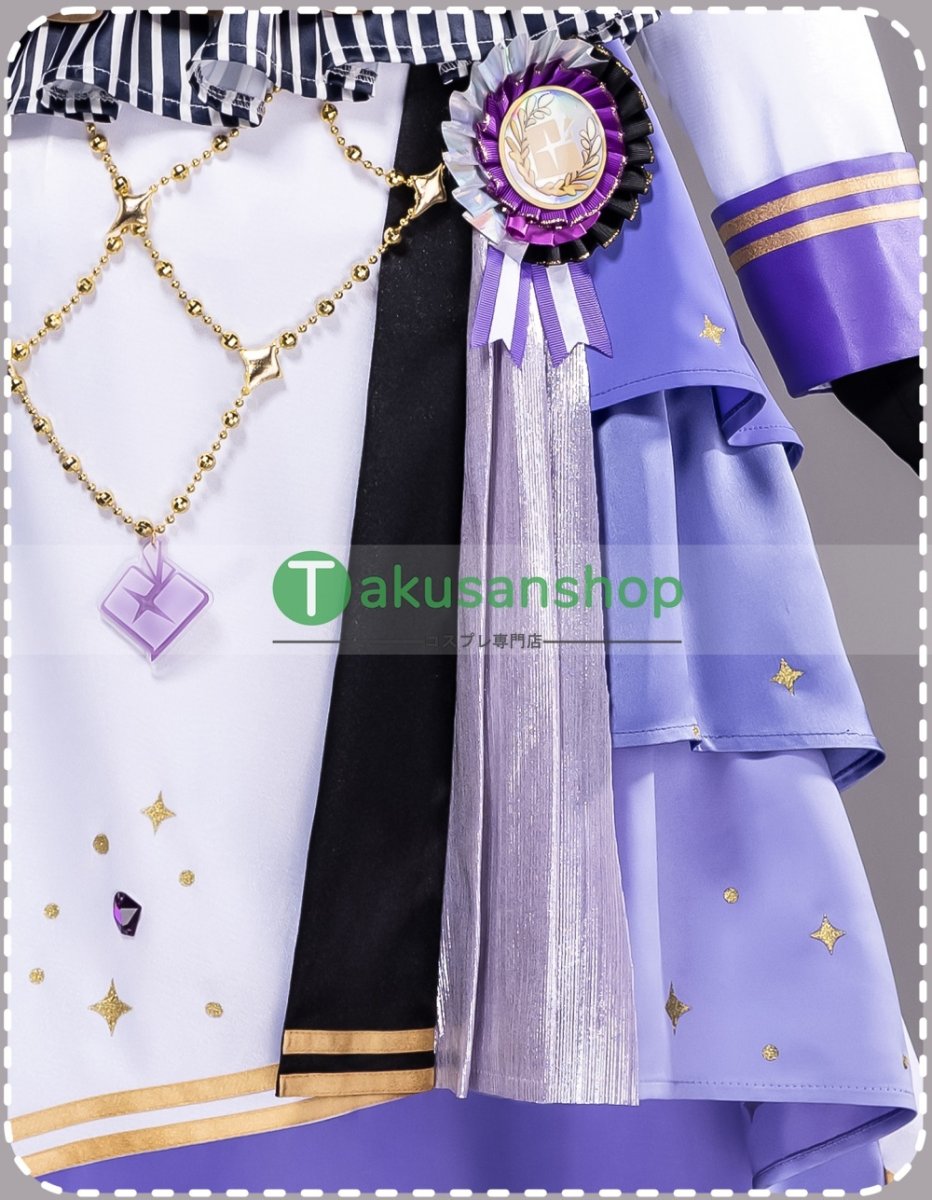 画像11: プロセカ プロジェクトセカイ カラフルステージ！ feat.初音ミク  5th Anniversary 5周年 感謝祭  朝比奈まふゆ  風 コスプレ衣装 コスチューム  (11)