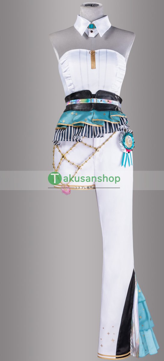 画像5: プロセカ プロジェクトセカイ カラフルステージ！ feat.初音ミク  5th Anniversary 5周年 感謝祭  白石杏  風 コスプレ衣装 コスチューム  (5)