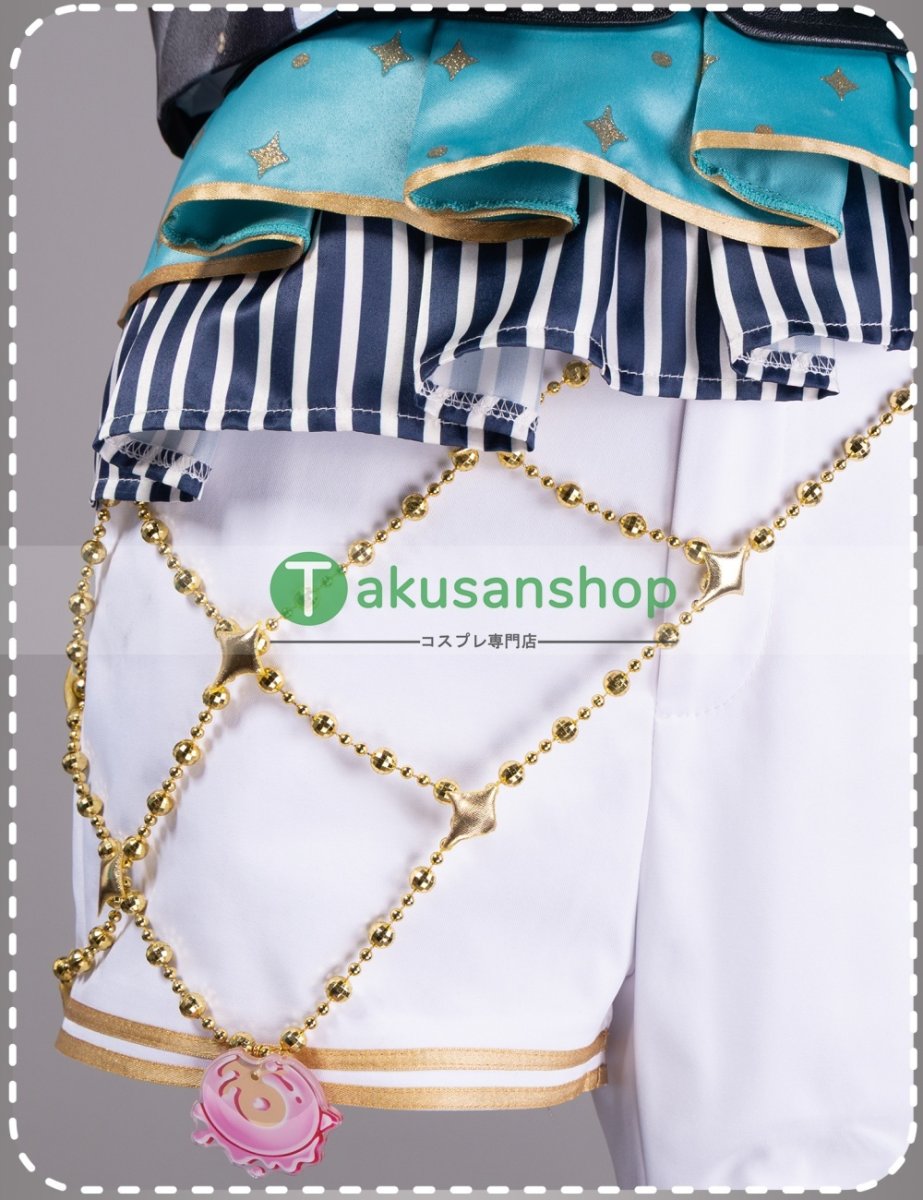 画像8: プロセカ プロジェクトセカイ カラフルステージ！ feat.初音ミク  5th Anniversary 5周年 感謝祭  白石杏  風 コスプレ衣装 コスチューム  (8)