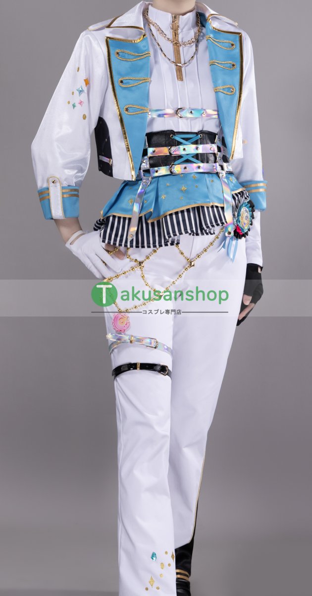 画像4: プロセカ プロジェクトセカイ カラフルステージ！ feat.初音ミク  5th Anniversary 5周年 感謝祭  青柳冬弥  風 コスプレ衣装 コスチューム  (4)