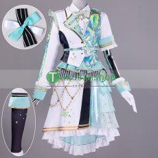 画像1: プロセカ プロジェクトセカイ カラフルステージ！ feat.初音ミク  5th Anniversary 5周年 感謝祭  日野森雫  風 コスプレ衣装 コスチューム  (1)