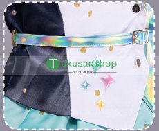 画像8: プロセカ プロジェクトセカイ カラフルステージ！ feat.初音ミク  5th Anniversary 5周年 感謝祭  日野森雫  風 コスプレ衣装 コスチューム  (8)