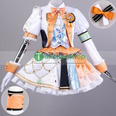 画像1: プロセカ プロジェクトセカイ カラフルステージ！ feat.初音ミク  5th Anniversary 5周年 感謝祭  花里みのり  風 コスプレ衣装 コスチューム  (1)