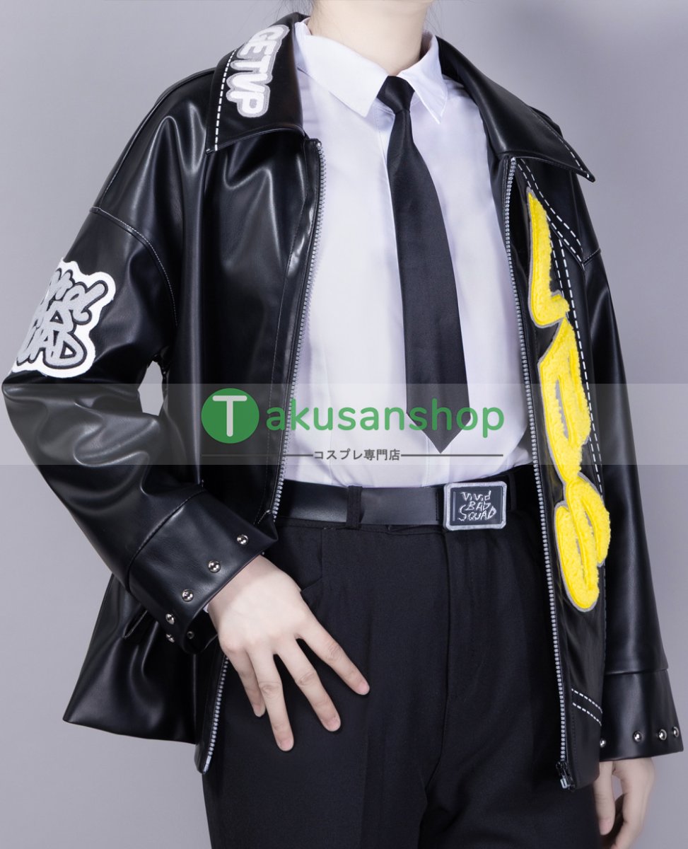 画像4: プロセカ プロジェクトセカイ カラフルステージ！ feat.初音ミク  ファイター  搔き集めた武器で  東雲彰人  風 コスプレ衣装 コスチューム  (4)