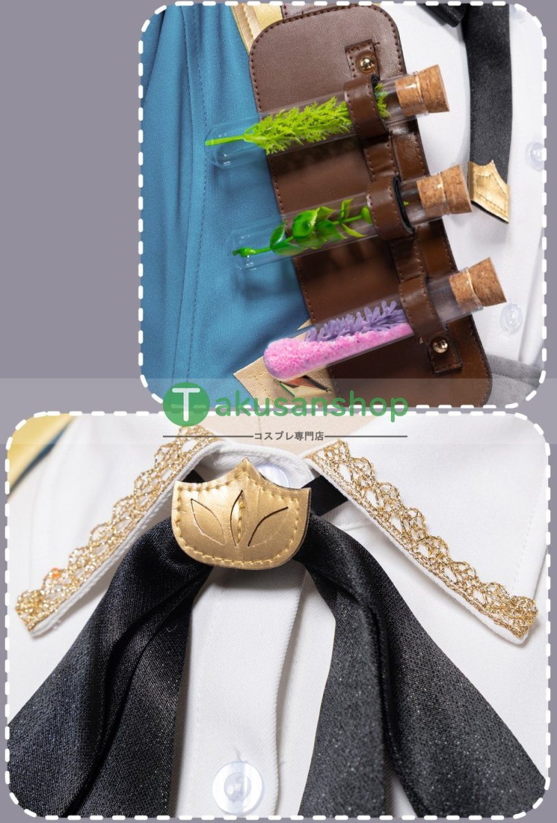 画像10: プロセカ プロジェクトセカイ カラフルステージ！ feat.初音ミク  あたしたちのハッピーエンド  キラピピ★キラピカ  見習い魔道士のワンピース 草薙寧々  風 コスプレ衣装 コスチューム  (10)