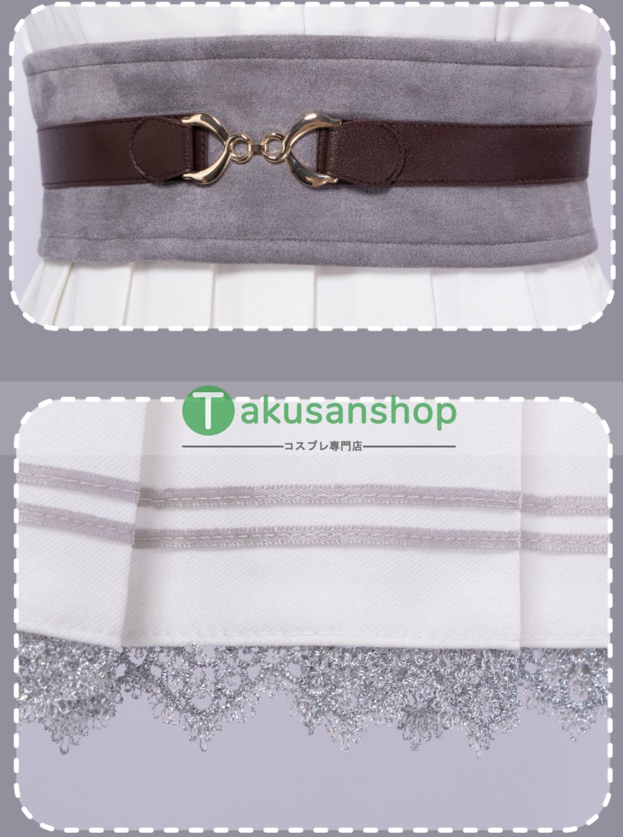 画像11: プロセカ プロジェクトセカイ カラフルステージ！ feat.初音ミク  あたしたちのハッピーエンド  キラピピ★キラピカ  見習い魔道士のワンピース 草薙寧々  風 コスプレ衣装 コスチューム  (11)