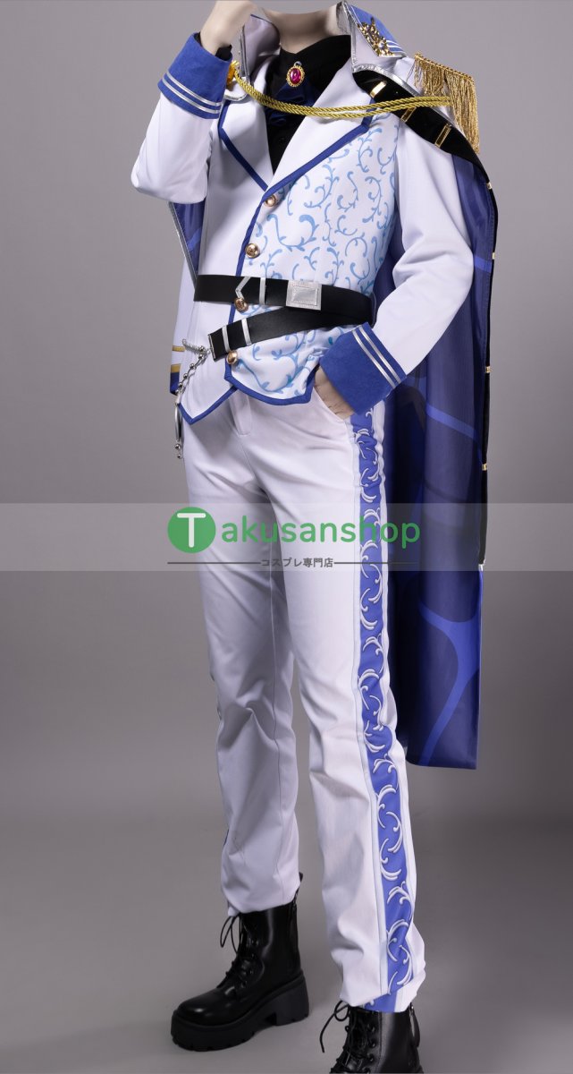 画像6: プロセカ プロジェクトセカイ カラフルステージ！ feat.初音ミク  アナイト・オブ・ホワイト　ノウブル・パラディン　東雲彰人  風 コスプレ衣装 コスチューム  (6)