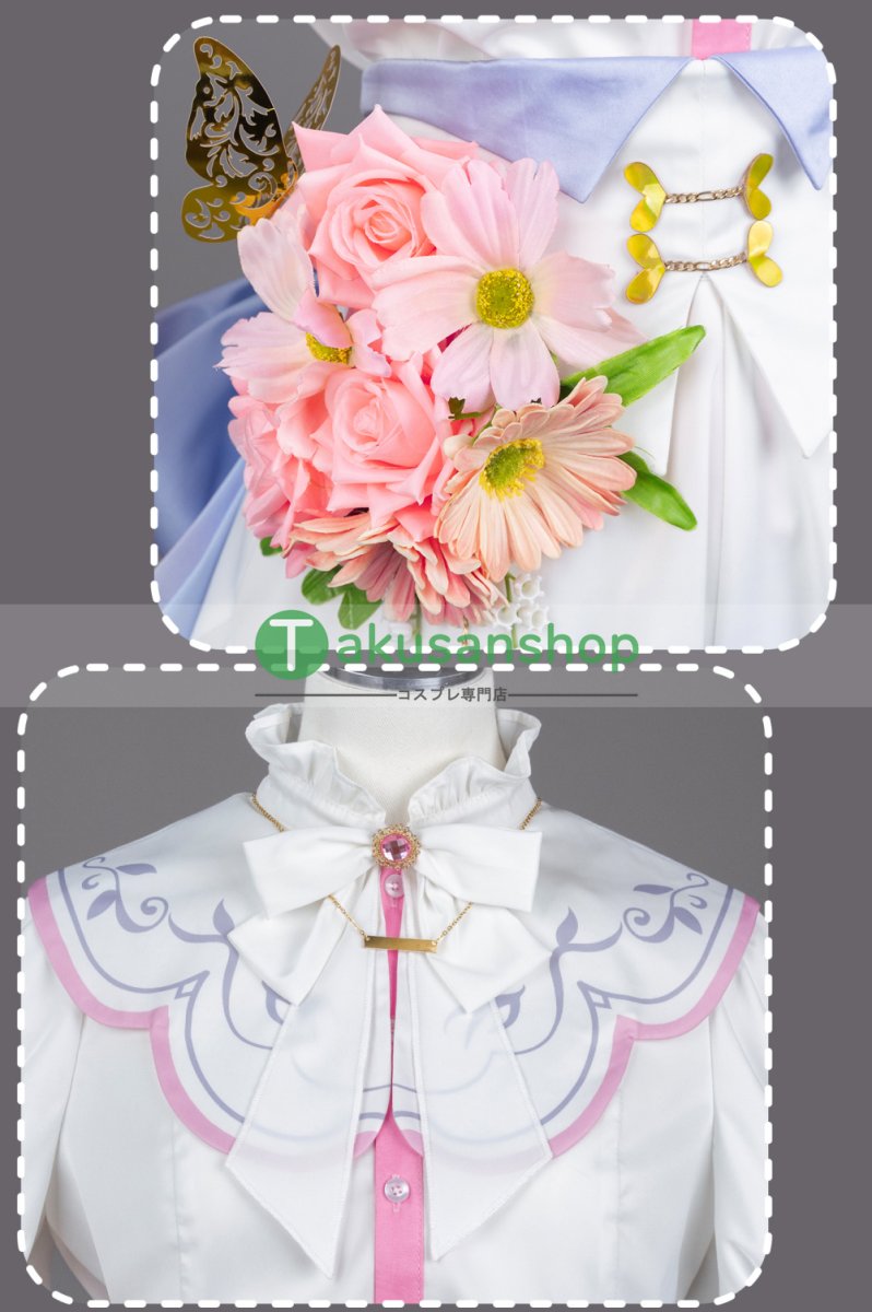 画像5: プロセカ プロジェクトセカイ カラフルステージ！ feat.初音ミク  Dream a Wonder Dreamガチャ  wswl2 にこにこ笑顔のステージで  レーヴ・デ・スリアン 鳳えむ 風 コスプレ衣装  コスチューム (5)