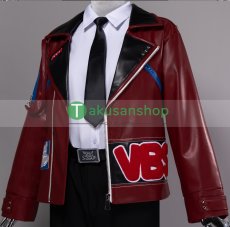 画像4: プロセカ プロジェクトセカイ カラフルステージ！ feat.初音ミク  ファイター  Good to go！ガチャ 青柳冬弥  風 コスプレ衣装 コスチューム  (4)