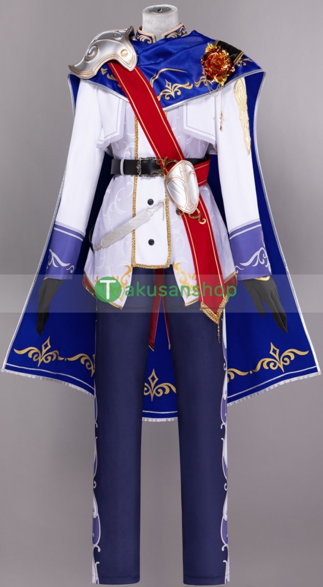 画像2: プロセカ プロジェクトセカイ カラフルステージ！ feat.初音ミク  アナイト・オブ・ホワイト　トラブルミーティング　天馬司  風 コスプレ衣装 コスチューム  (2)