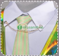 画像8: プロセカ プロジェクトセカイ カラフルステージ！ feat.初音ミク  5th Anniversary 5周年 感謝祭  日野森志歩  風 コスプレ衣装 コスチューム  (8)