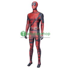 画像3: デッドプール Deadpool ウェイド ウィルソン 風 全身タイツ ゼンタイ 子供 コスチューム コスプレ衣装 (3)