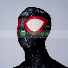 画像5: スパイダーマン アクロスザスパイダーバース マイルズ マイルス・モラレス 風 全身タイツ ゼンタイ 子供 コスチューム コスプレ衣装 (5)