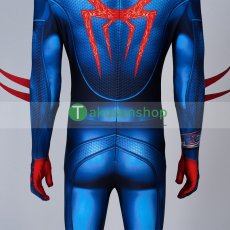 画像12: スパイダーマン:アクロス・ザ・スパイダーバース 2 スパイダーマン2099 風 全身タイツ ゼンタイ 子供 コスチューム コスプレ衣装 (12)