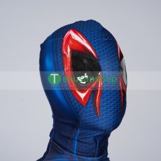 画像6: スパイダーマン:アクロス・ザ・スパイダーバース 2 スパイダーマン2099 風 全身タイツ ゼンタイ 子供 コスチューム コスプレ衣装 (6)