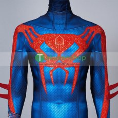 画像7: スパイダーマン:アクロス・ザ・スパイダーバース 2 スパイダーマン2099 風 全身タイツ ゼンタイ 子供 コスチューム コスプレ衣装 (7)