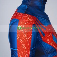 画像8: スパイダーマン:アクロス・ザ・スパイダーバース 2 スパイダーマン2099 風 全身タイツ ゼンタイ 子供 コスチューム コスプレ衣装 (8)