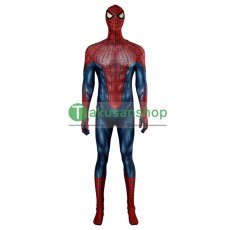 画像1: アメイジング・スパイダーマン ピーター・パーカー 風 全身タイツ ゼンタイ 子供 コスチューム コスプレ衣装 (1)