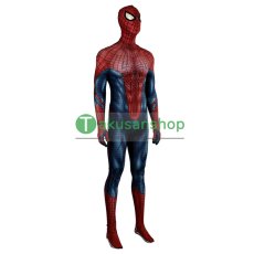 画像2: アメイジング・スパイダーマン ピーター・パーカー 風 全身タイツ ゼンタイ 子供 コスチューム コスプレ衣装 (2)