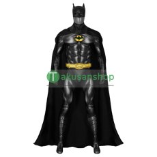 画像1: Batman 1989映画 バットマン  ブルース・ウェイン 風 全身タイツ ゼンタイ 子供 コスチューム コスプレ衣装 (1)