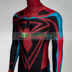 画像6: スパイダーマン:アクロス・ザ・スパイダーバース 2023 スパイダーマン アンリミテッド 風 全身タイツ ゼンタイ 子供 コスチューム コスプレ衣装 (6)