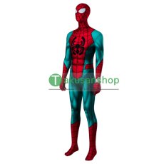 画像3: スパイダーマン:アクロス・ザ・スパイダーバース 2023 スパイダーマン 風 全身タイツ ゼンタイ 子供 コスチューム コスプレ衣装 (3)