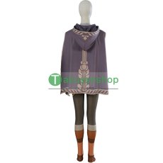 画像4: ゼルダの伝説 ブレス オブ ザ ワイルド 英傑服 ゼルダ  風 全身タイツ ゼンタイ 子供 コスチューム コスプレ衣装 (4)