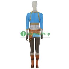 画像8: ゼルダの伝説 ブレス オブ ザ ワイルド 英傑服 ゼルダ  風 全身タイツ ゼンタイ 子供 コスチューム コスプレ衣装 (8)