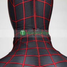 画像12: スパイダーマン2 Spider-Man 2  Miles マイルズ・モラレス 風 全身タイツ ゼンタイ 子供 コスチューム コスプレ衣装 (12)