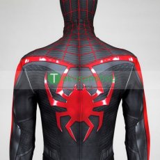 画像13: スパイダーマン2 Spider-Man 2  Miles マイルズ・モラレス 風 全身タイツ ゼンタイ 子供 コスチューム コスプレ衣装 (13)