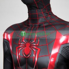 画像6: スパイダーマン2 Spider-Man 2  Miles マイルズ・モラレス 風 全身タイツ ゼンタイ 子供 コスチューム コスプレ衣装 (6)