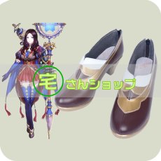 画像1: Fate/Grand Order フェイト・グランドオーダー レオナルド・ダ・ヴィンチ キャスター  コスプレ靴　ブーツ  (1)
