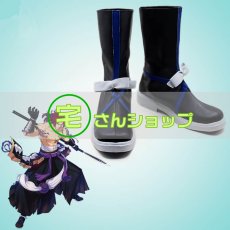 画像1: 刀剣乱舞 とうらぶ  蜻蛉切 コスプレ靴　ブーツ  (1)