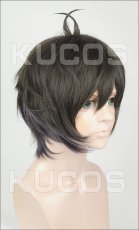 画像2: ツキウタ。 THE ANIMATION ツキアニ 長月夜 9月 Procellarum コスプレウィッグ かつら カツラ cosplay wig 耐熱ウィッグ  専用ネット付  (2)