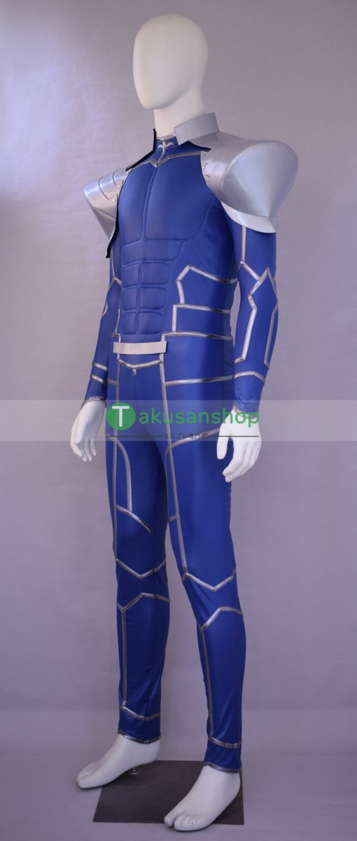 画像2: Fate/stay night/zero/Grand Order FGO フェイト・グランドオーダー Lancer ランサー クーフーリン 風 コスプレ衣装 コスチューム  オーダーメイド (2)