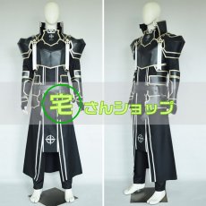 画像2: SAO ソードアート オンライン  キリト 桐ヶ谷和人  整合騎士  風 コスチューム コスプレ衣装 コスプレ靴 オーダーメイド無料　  (2)